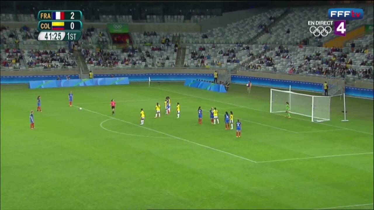Féminines, JO 2016 France - Colombie (4-0), le résumé