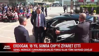 Tarihi gün: Cumhurbaşkanı Erdoğan, CHP lideri Özel ile görüştü