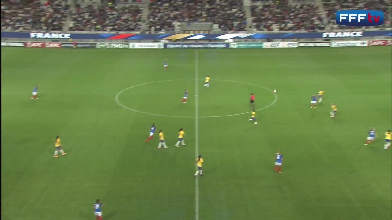 Féminines, amical France - Brésil Féminines (1...