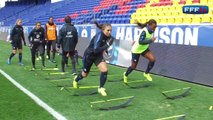 Entraînement à la Red Bull Arena de New-York