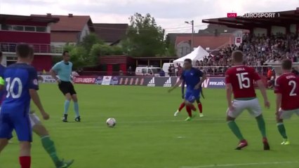 U17, barrage coupe du monde 2017 Hongrie - France (0-1)