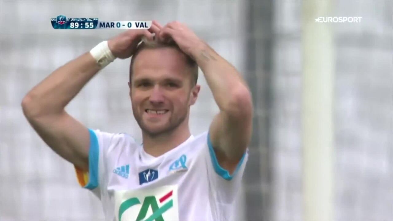 Coupe de France, 32es de finale OL.Marseille - Valenciennes (1-0 a.p.), résumé