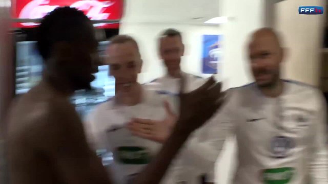 Dans le vestiaire des Bleus après France-Paraguay