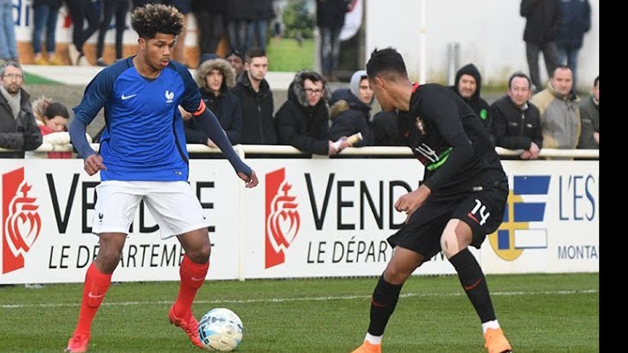 Tournoi de Montaigu France - Portugal (1-3), le...