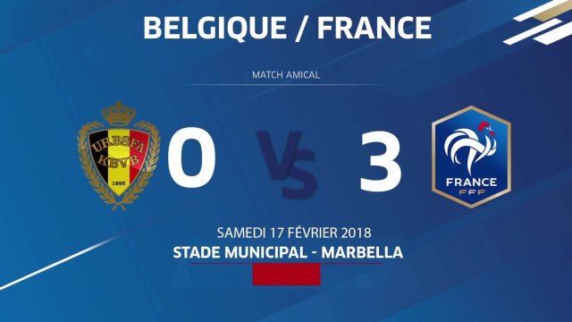 U17, tournoi amical en Espagne tous les buts