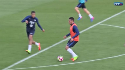 Dernier entraînement à Clairefontaine