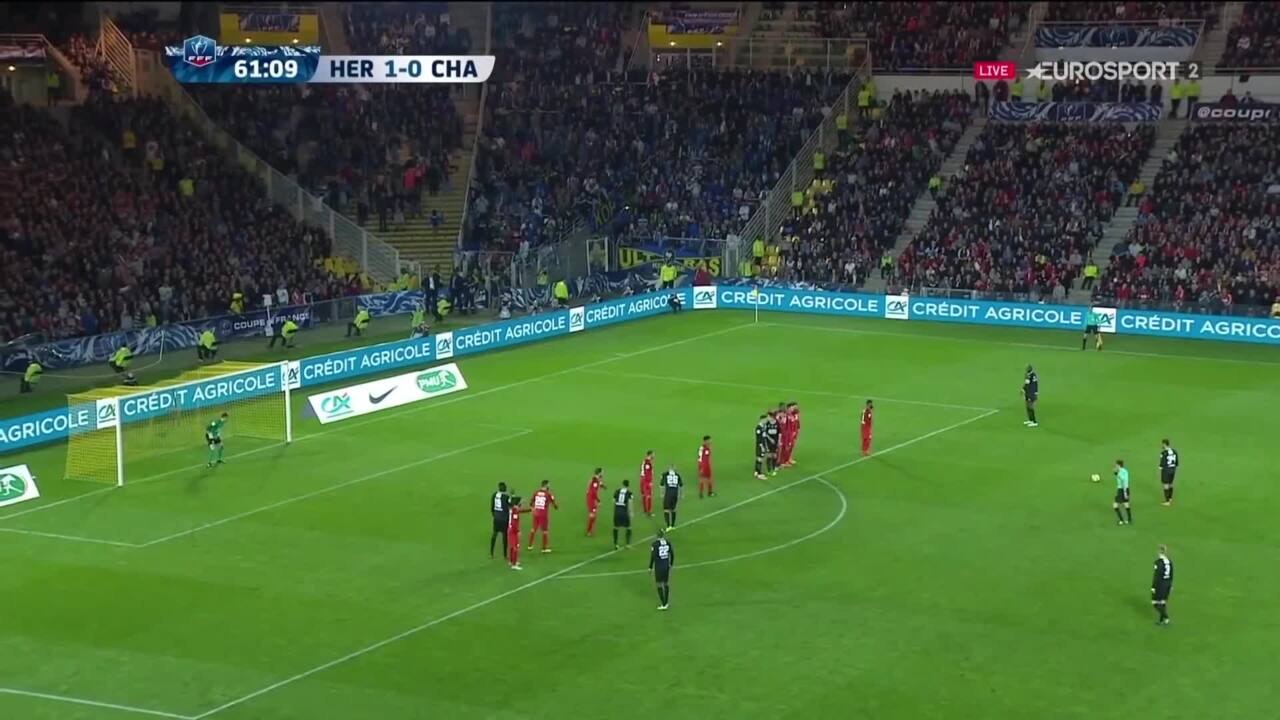 Coupe de France, demi-finales Les Herbiers VF - FC Chambly Oise (2-0), résumé