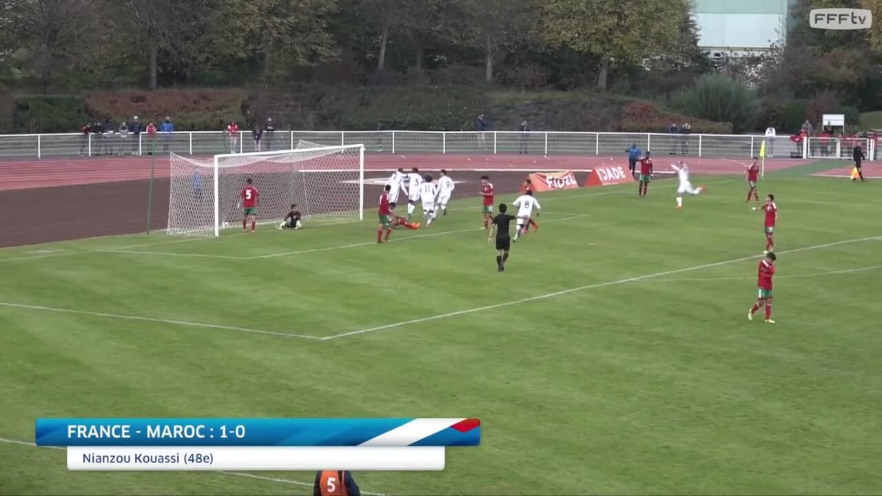 U16, Tournoi du Val-de-Marne France-Maroc (1-1), le résumé