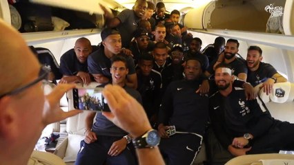 Le voyage des Bleus en Russie