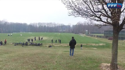 Entraînement avant France-USA !