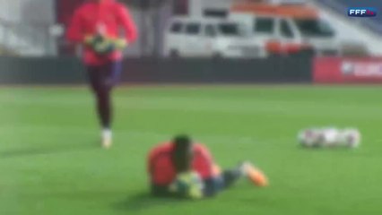 J-1 avec les gardiens de but à Sofia, reportage