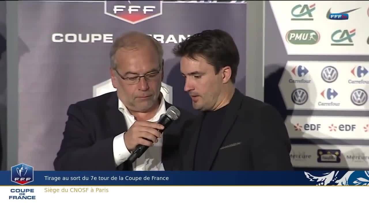 Jeudi 26, Coupe de France tirage du 7e tour en direct, le replay