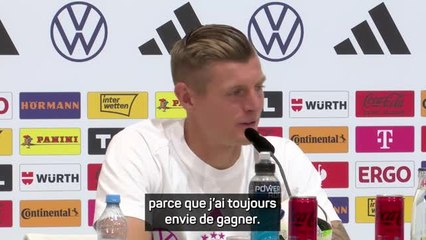 Allemagne - Kroos : "Finir sur une victoire en Ligue des champions et à l'Euro, ce serait un peu trop parfait..."
