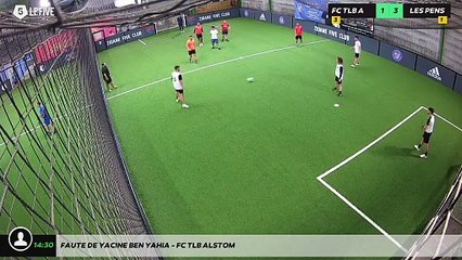 Faute de Yacine Ben yahia - FC TLB ALSTOM