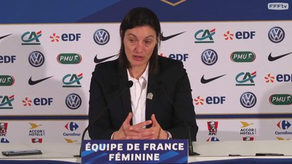 Corinne Diacre Une ossature commence à se créer