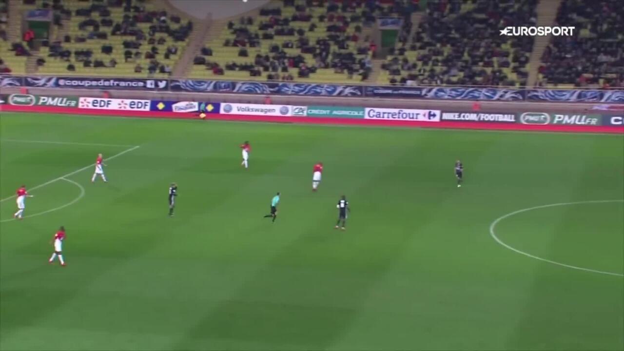 Coupe de France, 16es de finale Monaco - Lyon (2-3), résumé