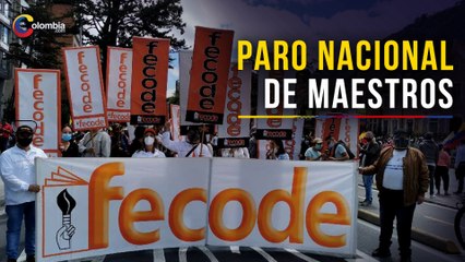 Fecode convoca a paro nacional en rechazo a cambios en ley educativa