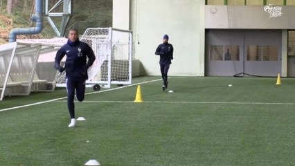 Tests physiques pour les Bleus