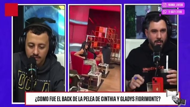 Chorra , dejá de mentir y al final sos como todos estos : las acusaciones fuera del aire de Cinthia Fernández a Gladys Florimonte