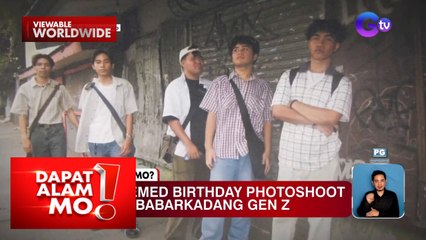’90s-themed na photoshoot, paandar ng magbabarkadang Gen Z | Dapat Alam Mo!