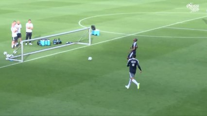 Reprise de l'entraînement pour les Tricolores