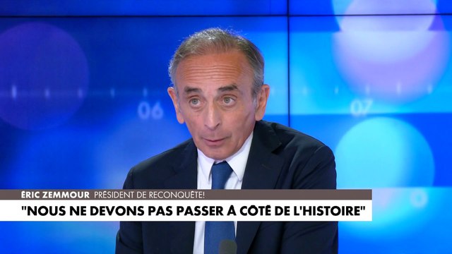 Eric Zemmour, à propos de l'union des droites : «Je veux absolument cette union et ce rassemblement. Nous pouvons encore le faire»
