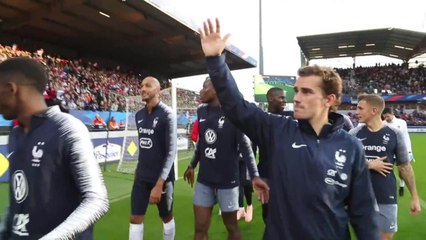 La Coupe du Monde avec les Bleus à Guingamp, Equipe de France