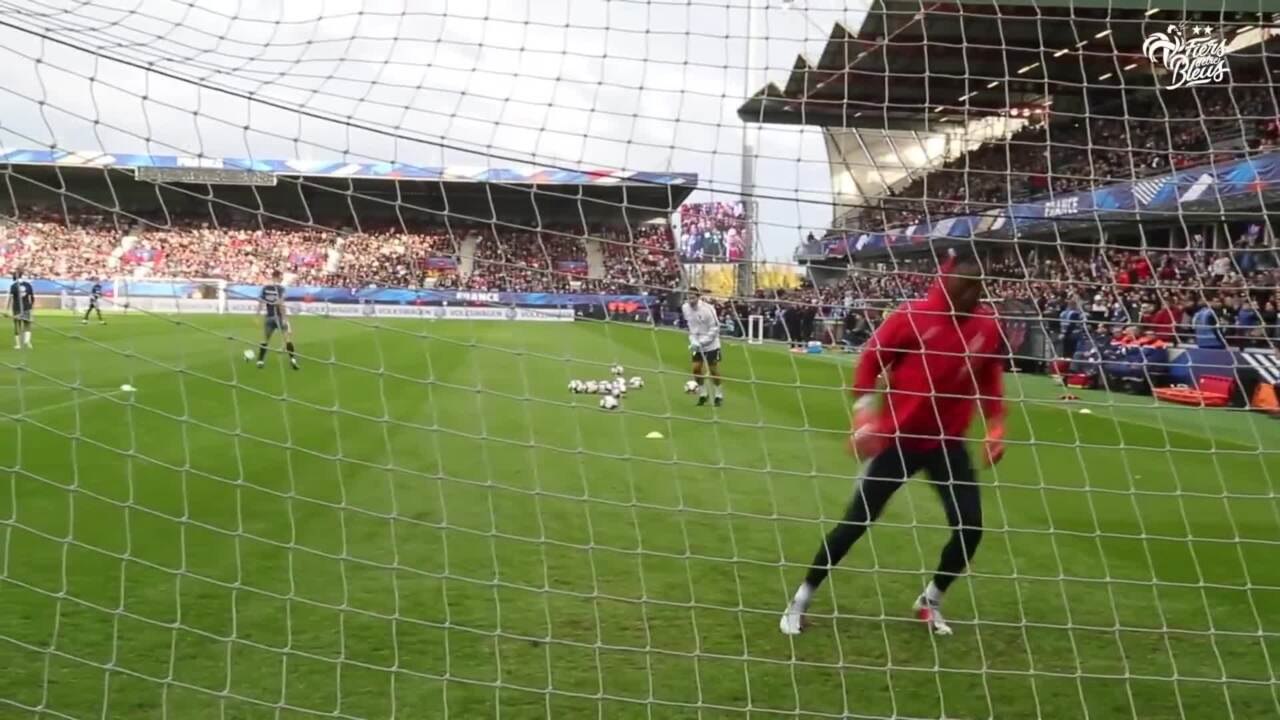 L'entraînement des Bleus à Guingamp, Equipe de France