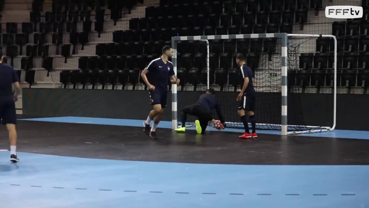 Futsal Les Bleus à Aix pour affronter le Japon