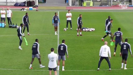 Courses, toro et frappes devant le but, Equipe de France