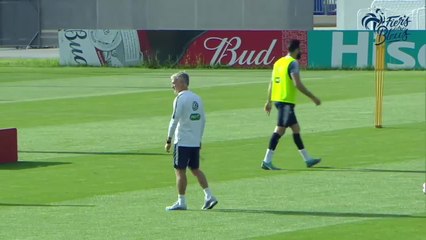 Le replay de l'entraînement des Bleus (samedi 7 juillet)
