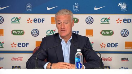 Extraits de la conférence de Didier Deschamps, Equipe de France