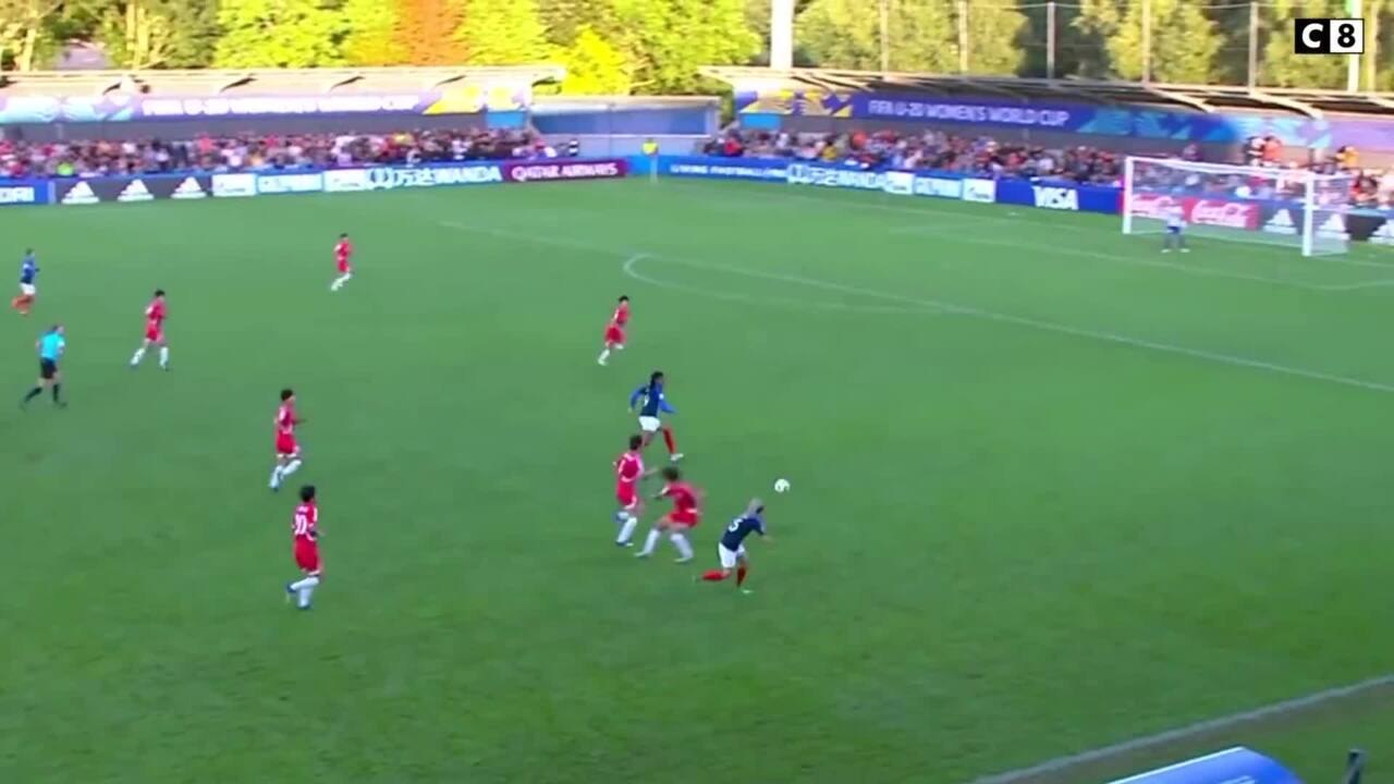 U20 Féminine, Mondial 2018 France-Corée du Nord (1-0), le résumé