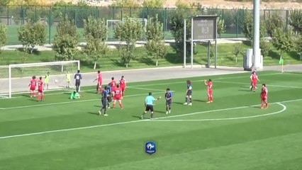U19 Arménie - France (0-4 et 0-2), les buts