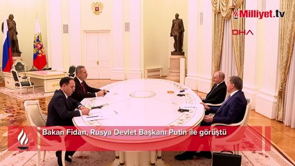 Kremlin'de Putin - Fidan zirvesi! 'Astana'da Erdoğan ile görüşeceğim'
