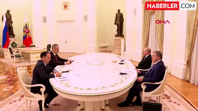 Dışişleri Bakanı Hakan Fidan, Rusya Devlet Başkanı Vladimir Putin ile görüştü