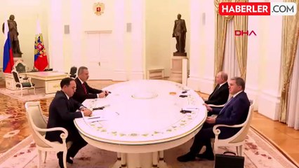 Dışişleri Bakanı Hakan Fidan, Rusya Devlet Başkanı Vladimir Putin ile görüştü