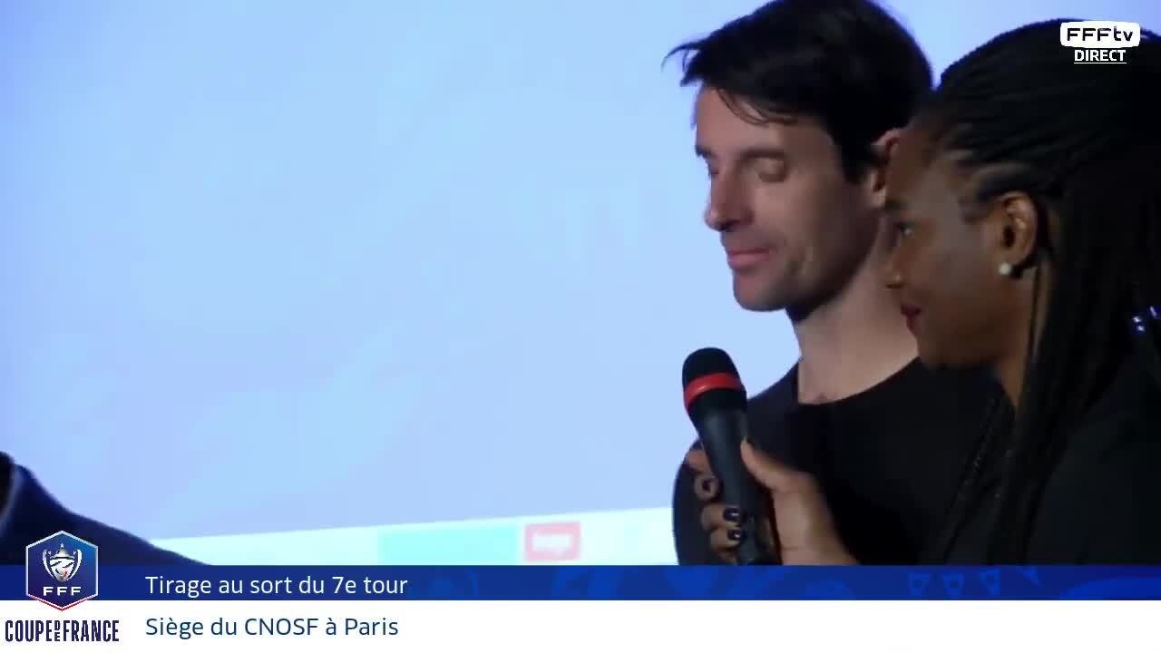 Tirage 7e tour de la Coupe de France, le replay
