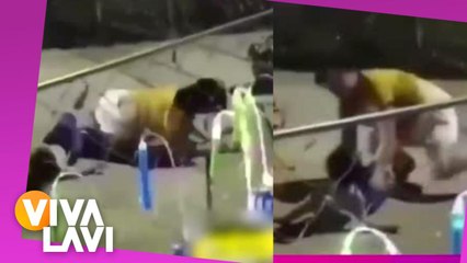 Madre e hijo salen disparados de juego mecánico