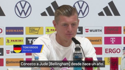 Kroos: "Inglaterra tiene muchas esperanzas puestas en Bellingham"