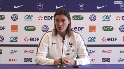 France-Brésil Féminine la conférence de presse de Corinne Diacre
