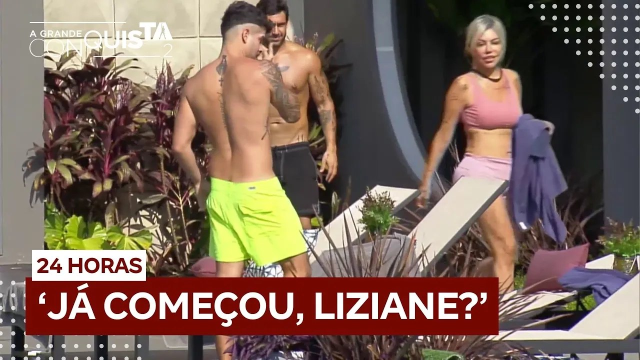 Hadad e Lucas de Albú reclamam que Lizi solta muito pum | A Grande Conquista