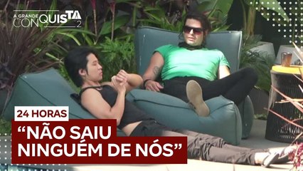 Rambo diz que ele e Cel estão perto da final do jogo: ‘Tira mais cinco, é nós’ | A Grande Conquista