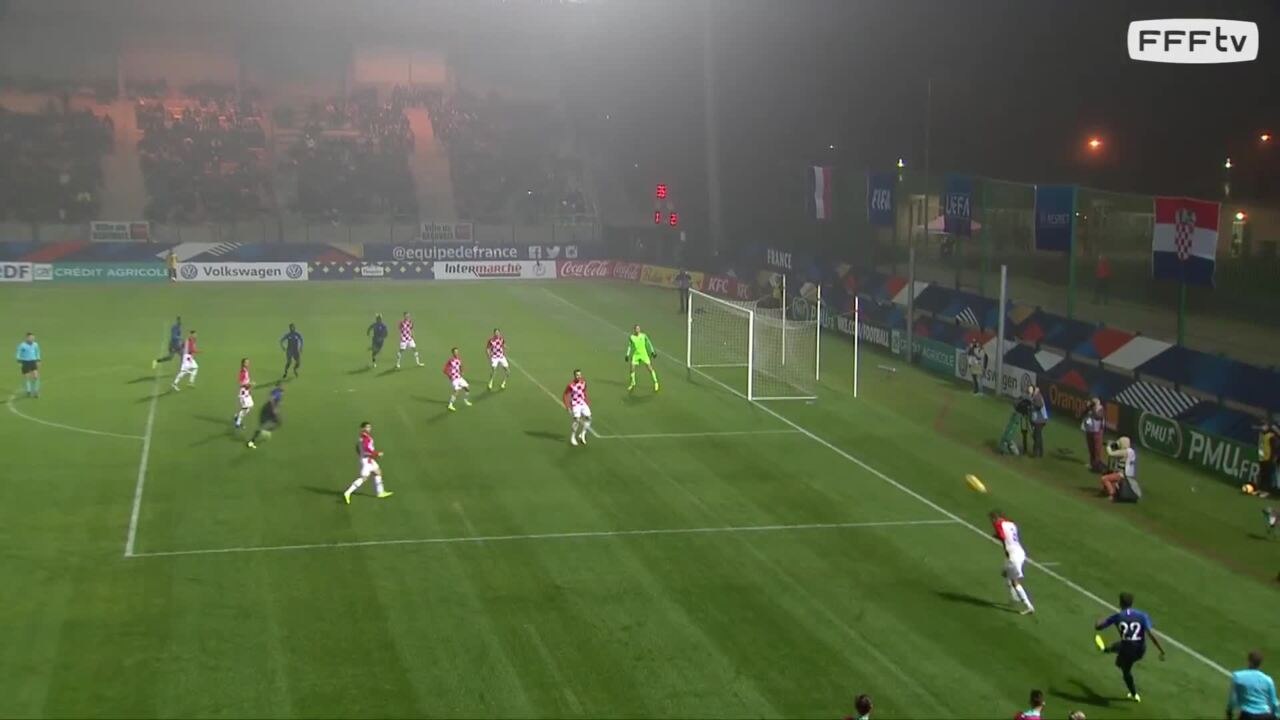 Espoirs les buts de France-Croatie (2-2)
