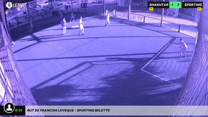 But de FRANCOIS LEVEQUE - SPORTING BELETTE