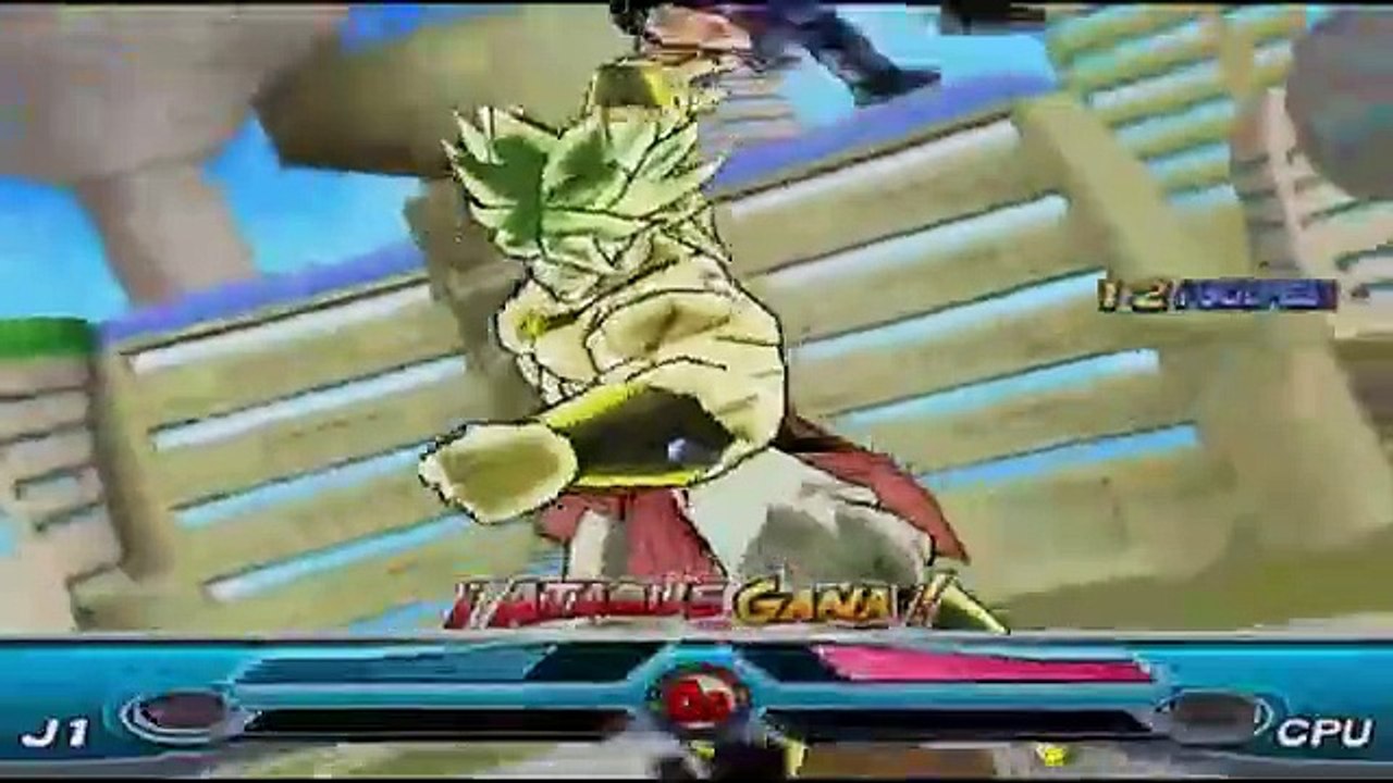 Dragon Ball Z: Infinite World PS2 - Vegeta GT SS VS Broly #dragonballgame #dbgt RJ ANDA