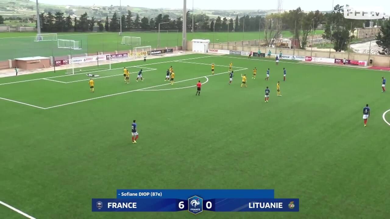 U19 Tour qualificatif Euro 2019 - Tous les buts I 2018-2019