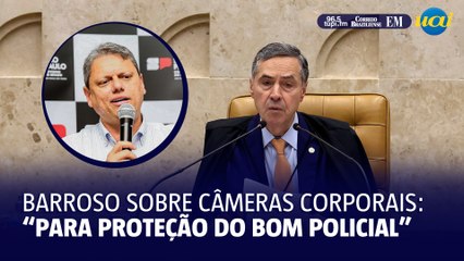 Barroso sobre instalação de câmeras: "Para proteção do bom policial"