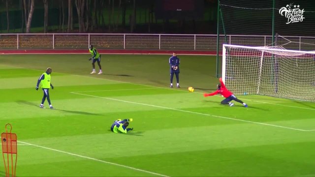 Les Bleus à l'entraînement à Clairefontaine, Equipe de France