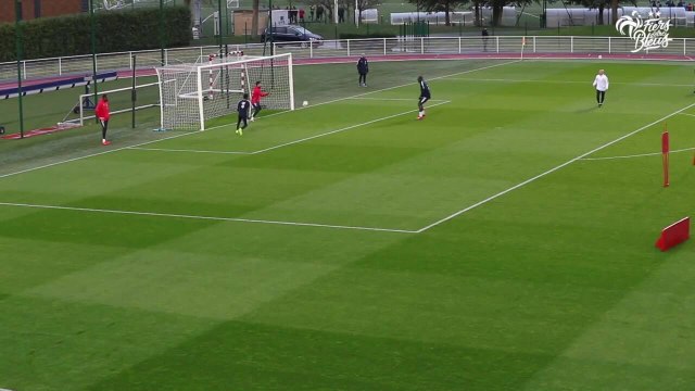 Le premier entraînement des Bleus à Clairefontaine, Equipe de France